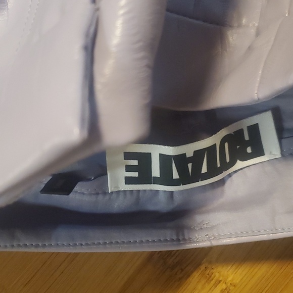 Rotate faux leather trousers sz us 4 - Picture 3 of 7